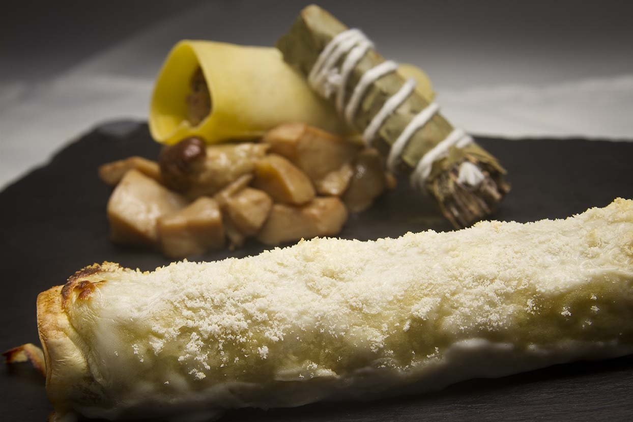 Canelons de galta i ceps